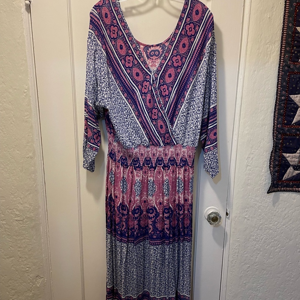 Free People smock waist dress
